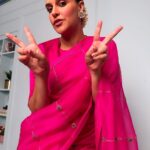 Neha Dhupia Instagram - RANI !!! 💖 . . . . @raw_mango @ayeshakhanna20 @mitavaswani