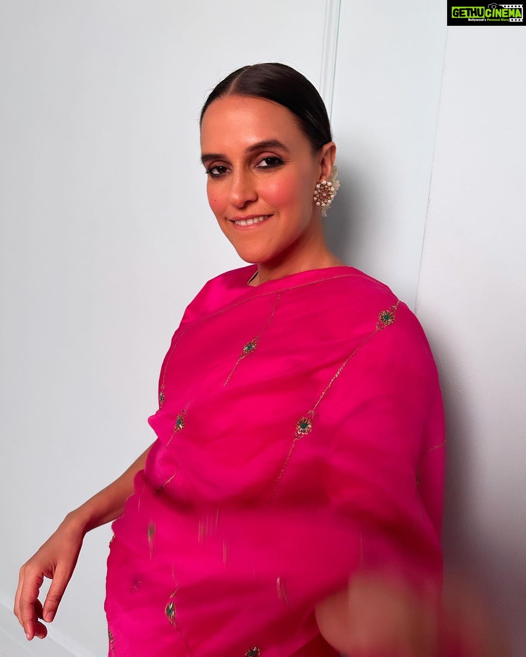 Neha Dhupia Instagram - RANI !!! 💖 . . . . @raw_mango @ayeshakhanna20 @mitavaswani
