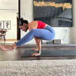 Neha Dhupia Instagram - Power n peace lie in the journey between practice and posture …. #yoga #yogapractice #learningeveryday #workinprogress