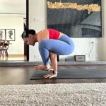 Neha Dhupia Instagram - Power n peace lie in the journey between practice and posture …. #yoga #yogapractice #learningeveryday #workinprogress