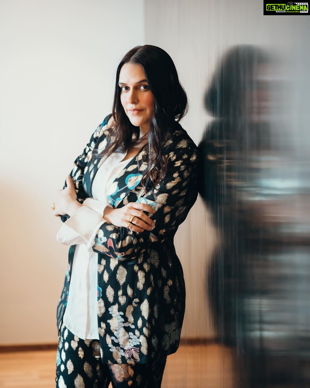 Neha Dhupia Instagram - Pause and reflect ✨ . . . . . . . @aisharaoofficial @varunpratap_ @misho_designs @rjdeigg @mitavaswani @ayushpadukone @thakkerrishi #eventdiaries #indore