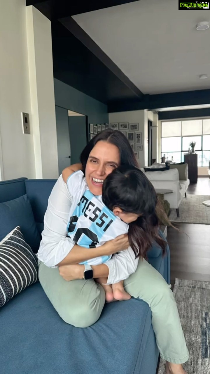 Neha Dhupia Instagram - Our baby boy jus turned “two” cute … and his mama is outta control! ♥️♥️♥️♥️♥️♥️♥️♥️♥️♥️ Two years ago on this day the love in our lives and our hearts doubled - ♾️ … god bless our little superhero … our baby G! @guriqdhupiabedi
