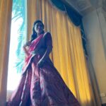 Neha Gowda Instagram - Shooting for Punyavathi and being Gombe was an absolute blast! The love and support from you all means the world to me. The team is filled with incredible people who have hearts of gold. It was a pleasure working with you all! @chandrakala.mohan.official @_priyanka_ds @bhuvana_official @thebhuvisatya @ashoka_ba_official @meghashree_official @vinayramprasad @archanagaikwadsachin @radha.jai06 @shruthi_seride Thank you so much! 🙏😊 Special thanks to @colorskannadaofficial @_sathishkrishna_ @karthikparadkar @bhaskar_.s.s Outfit - @swandesignerstudio