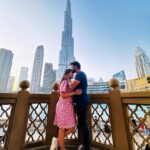 Neha Gowda Instagram - You glow brighter when you’re in love with a real man !! 👍🏼❤️🫶 @chandangowda18 #love #is #in #air #dubai #traveldairies #bhurjkhalifa Burj Khalifa