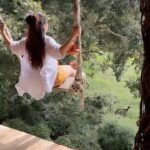 Neha Marda Instagram - Fly through the air like you just don’t care … Rejuvenating for a beautiful mornning for my darling angel ❤️ @anaya_.agrawal