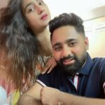 Neha Marda Instagram - Thanku for coming .. it means a lot to me bhaiya . I don’t say it ever but I love you ❤️ #rakshabandhan #bhaiya #love