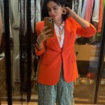 Neha Pendse Instagram - Blazer forever 🦊🎃