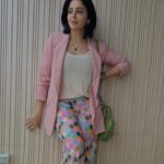 Neha Pendse Instagram - Do u like to experiment with prints, patterns and colours. I clearly do 🥨 #dopaminedressing #grwm #prints