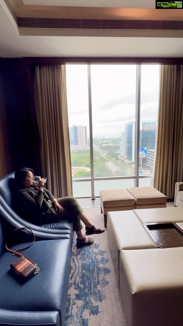 Nehalaxmi Iyer Instagram - In the stillness of a staycation, we discover that true luxury is the gift of time spent well. Indulge in opulence and make every moment count at Sheraton Hyderabad - a Marriott hotel. @sheratonhyderabad @marriottbonvoy • Experience the Executive Suite, where space meets premium comfort. • Unlock the art of luxury with the Marriott Bonvoy Credit Card by HDFC. • Enroll into the Loyalty program of their restaurants to Earn and Redeem program at any of the dining outlets - Feast, Zega or Link. • Savor the rich blend of ambience, gourmet cuisine, and craft cocktails at Zega – a true culinary masterpiece at Sheraton Hyderabad. • Embark on a culinary journey like no other at Feast, where an array of flavors and cuisines await your discerning palate. • Elevate your staycation to new heights with our Sheraton Club Lounge, exclusively for Premium room guests. Enjoy cocktail hours from 5 to 7 pm on the 10th floor. Discover a world of luxury and loyalty at Sheraton Hyderabad - a Marriott hotel. Where every corner whispers comfort, and every moment is a memory. . Special Video credits to my Numero Uno @rudrayshjoshii . . . . . . . . . . . . #reelsindia #staycation #luxurystaycation #marriot #instatravel #explore #trending #hyderabad #travelindia #cyberabad #sheraton #ishqbaaz #instagood #reels
