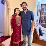 Nehalaxmi Iyer Instagram - Celebrating love and tradition, our hearts beat to the rhythm of Navratri vibes ✨ #RuHa . . . . . . . . . . . . . . . . . . . . . . . #aboutlastnight #navratri #traditional #couplegoals #ishqbaaz #explore #trending #instadaily #navratri2023 #dussera #mahanavami #jaimatadi #jmd Mumbai, Maharashtra
