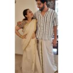 Nehalaxmi Iyer Instagram – 🧿 Caught in a love so sweet, we couldn’t keep it a secret any longer! 
A feast of emotions this Onam, our hearts are overflowing with Joy as we share something extra special with all of you. 

.

.

.

.

.

.

.

.

.

.

.

.

.

.

.

.

.

.

.

.

.

.

#bigannouncement #love #relationships #couplegoals #cutecouple #onam #onamvibes #sadya #whitesaree #kerala #nehalaxmi #ishqbaaz #explore #powercouple #instadaily #instagood #tamilian Mumbai, Maharashtra