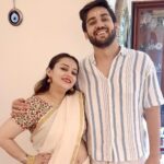 Nehalaxmi Iyer Instagram – 🧿 Caught in a love so sweet, we couldn’t keep it a secret any longer! 
A feast of emotions this Onam, our hearts are overflowing with Joy as we share something extra special with all of you. 

.

.

.

.

.

.

.

.

.

.

.

.

.

.

.

.

.

.

.

.

.

.

#bigannouncement #love #relationships #couplegoals #cutecouple #onam #onamvibes #sadya #whitesaree #kerala #nehalaxmi #ishqbaaz #explore #powercouple #instadaily #instagood #tamilian Mumbai, Maharashtra