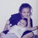 Nehalaxmi Iyer Instagram - No matter how much he annoys you, you’ll always love your younger sibling unconditionally. Send a 🙌🏻 in the comments if you agree. . . . . . . . . . #reels #siblinggoals #instadaily #explore #cute #cutebaby #trending #navratri #cokestudio #brother #sister #ishqbaaz #love Mumbai, Maharashtra