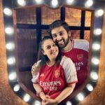 Nehalaxmi Iyer Instagram - A night to remember for all Gooners, a historic win for Arsenal against Man City! Time to savor the moment! 🏆⚽ Arsenal for life ❤️ . . . . . . . . . . #gunners #ruha #arsenal #gooners #premierleague #mancity #sportscouple #couplegoals #goonerette #goonerfamily #explore #footballs #instagood #lovr #photooftheday India
