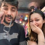 Nehalaxmi Iyer Instagram - In our world, ‘normal’ is overrated; ‘mad and crazy’ suits us just fine! From inside jokes to outside adventures, our love is an epic journey where you’re both the best friend and the love of my life. I love you 🤍🧿 #RuHa Mumbai - मुंबई