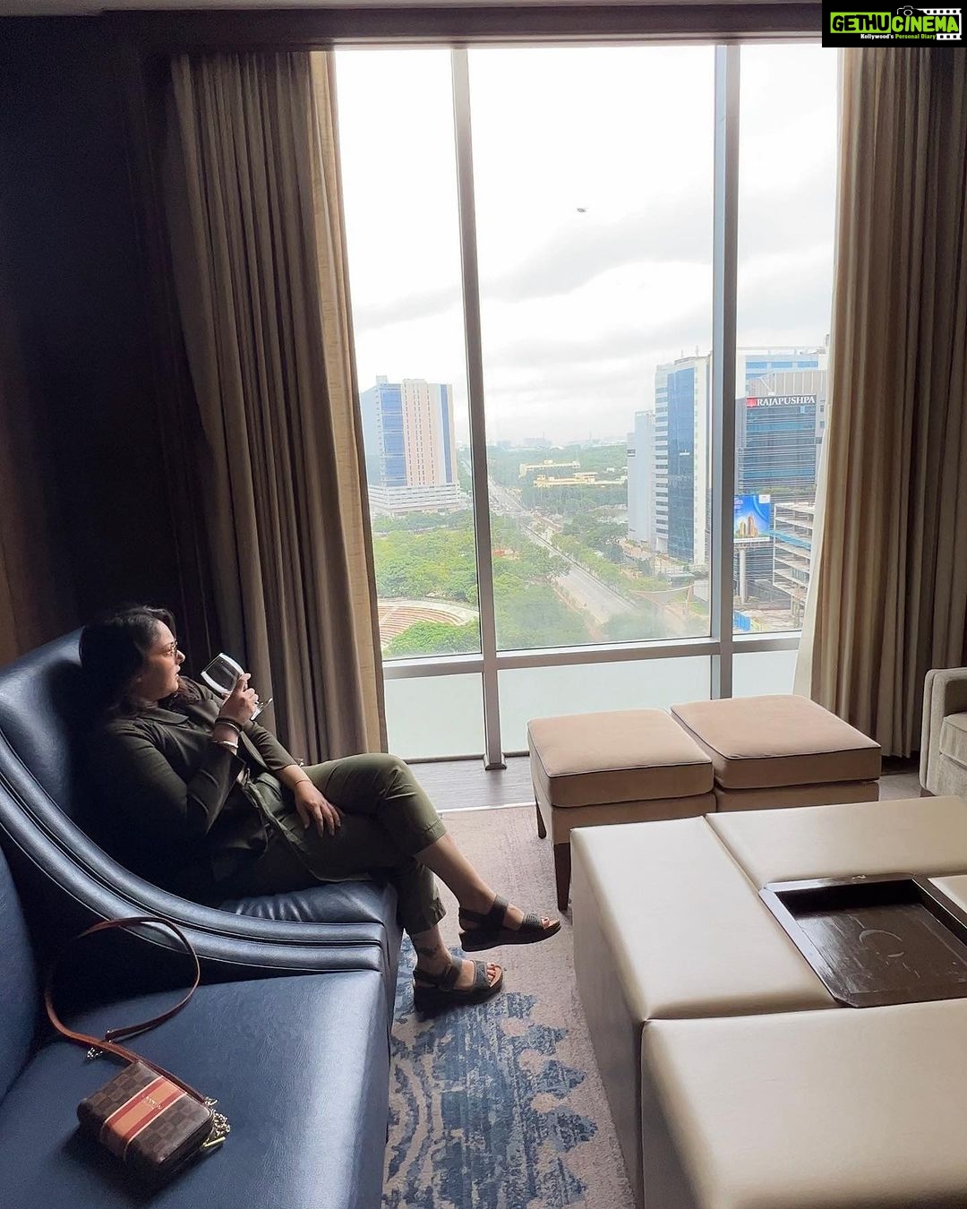 Nehalaxmi Iyer Instagram - Creating unforgettable moments in a lavish getaway. ๐ @sheratonhyderabad Our staycation dreams came alive at Sheraton Hyderabad. Experienced the Executive Suite and discovered the true meaning of premium hospitality Dined, relaxed and earned rewards with the Marriott Bonvoy Credit Card by HDFC. Enrolled into the Loyalty program of their restaurants to Earn and Redeem program at any of the dining outlets - Feast, Zega or Link. We had the best Dinner date at Zega, where the ambiance sets the stage, the food is the star, and the cocktails are pure artistry. Only at Sheraton Hyderabad - a Marriott hotel. . . . . . . . . . . . . . . . . #hyderabaddiaries #panasianfood #staycation #StaycationMode #HomeAwayFromHome #LocalGetaway #StaycayVibes #DiscoverYourCity #StayAndExplore #StaycationGoals #StayClose #RelaxAndUnwind #StaycayAdventures #ExploreYourHometown #VacationAtHome #StaycationMemories #StaycationIdeas Explore the world with #Wanderlust and share your #TravelGoals, from exotic destinations to hidden gems. Capture the essence of your journey with #AdventureAwaits and take your followers on a visual journey using #TravelPhotography. For sustainable and responsible travel, use #EcoTravel and #TravelLocal to support local communities. Donโt forget to showcase your unique experiences with #TravelMemories and seek inspiration from fellow travelers with #TravelInspo. Lastly, for those unforgettable sunsets and scenic views, use #NatureLovers and #TravelViews to transport your audience to your favorite travel spots.