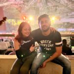 Nehalaxmi Iyer Instagram – Ticking off watching WWE Live from our bucket list : Check 
Finding love: Double check. 
Living life to the fullest: Priceless. Hyderabad Gachiboli Stadium