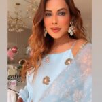 Nia Sharma Instagram - Outfit: @monaandvishu @viralmantra Jewellery: @shrustarin Stylist: @stylebysaachivj Asst.: @styledbynikinagda Hair: @arbazshaikh6210