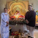 Nia Sharma Instagram - Ganpati Bappa Moryaaaaaa💥💯💯💯 Stuffed with poori halwa.. modak, laddoosss , and whhhaaattttttttttt not.💯 #festivities🎉