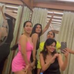 Nidhi Subbaiah Instagram - Dancin into 2023 with these beauties @cmallangada @poonamthim @rakshabelliappam , all decked up in @maaliciousjewelry , in my favourite place in the whole wide world , Coorg ♥️ Wishing you guys a great 2023, let’s dance , stumble, make new mistakes, learn from it and dance some more! 🕺🏽♥️🌅 Polibetta, Coorg