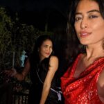 Nidhi Subbaiah Instagram - Wore a red shimmery top last night n took a lot of pictures with friends . #instacaptiongamedead See you tomorrow 2023! Mysore, Karnataka
