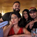 Nidhi Subbaiah Instagram - Wore a red shimmery top last night n took a lot of pictures with friends . #instacaptiongamedead See you tomorrow 2023! Mysore, Karnataka