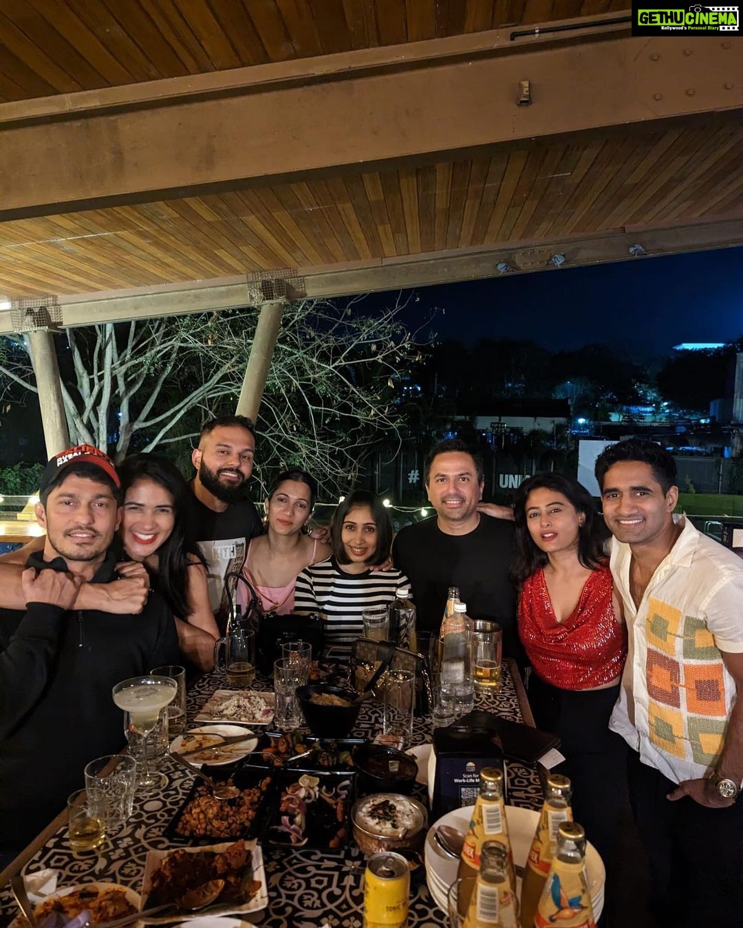 Nidhi Subbaiah Instagram - Wore a red shimmery top last night n took a lot of pictures with friends . #instacaptiongamedead See you tomorrow 2023! Mysore, Karnataka