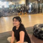 Nidhi Subbaiah Instagram - May the booty get fatter and the belly flatter! 😆 #workoutroutine Lotus Sports and Fitness