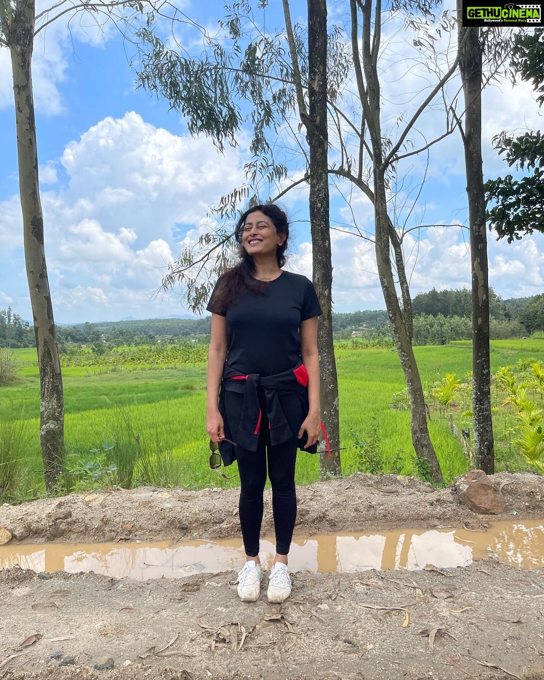 Nidhi Subbaiah Instagram - Nature Girl 💚💚💚 #nofilter Chikmagalur