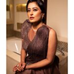 Nidhi Subbaiah Instagram - For @siimawards Day 1 💜 Hair and makeup: @makeoversbyamitha_lekha Photography: @nithishayyod Styling: @stilerush_by_varshinijanakiram Assisted by : @miss_tipsyyy Wardrobe: @fulkistudio Accessories: @bcos_its_silver