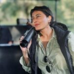 Nidhi Subbaiah Instagram - Can’t get this series out of my head! And about a day after I finished watching it, I decided to go to @kgudiwildernesscamp ! It seemed like perfect timing! I still wonder how he managed to live in this dense jungle all those years! Thankyou for this pic @thehithaceee 🤍 I swear I wasn’t posing 😜 Br Hills