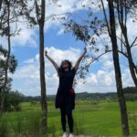 Nidhi Subbaiah Instagram - Nature Girl 💚💚💚 #nofilter Chikmagalur