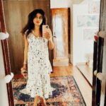 Nidhi Subbaiah Instagram - Happy Sunday ok? (My water bottle matches my dress)