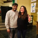 Nidhi Subbaiah Instagram - Had a good time with @nidhisubbaiah #manjupavagada #nidhisubbaiah Bangalore, India