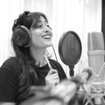 Nidhi Subbaiah Instagram - Dubbing moods! For #edagaiyeapaghatakkekarana Captured by @jtprateek Bangalore, India