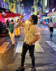 Nikhil Siddhartha Instagram - Cya Vietnam.. 30 days of Martial arts and Madness 🔥 Now Back to 🇮🇳 and shooting  #swayambhu @krishbharat20 @phamlequocthanh @youngb.stunt