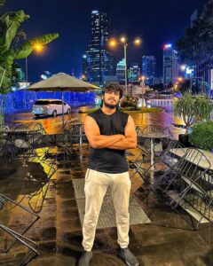 Nikhil Siddhartha Instagram - Work In Progress🔥 in the City of Saigon 
#swayambhu  PC- @krishbharat20