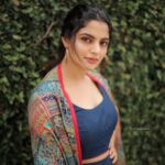 Nikhila Vimal Instagram – Rain or shine? 💫

Shot by @athul_krishna________ 
Wearing @sameerasaneeshkochi 
Hair &makeup @tinu_peter