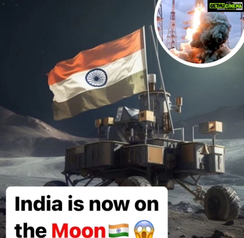Nikita Rawal Instagram - Proud moment for India 🇮🇳 ❤️ ♥️ No word's ,only emotions ,jai hind #isro #isroindia #jaihind #india #proud