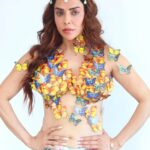 Nikita Rawal Instagram - “She remembered who she was and the game changed.” 🦋🦋 #nikitarawal🔥 #butterfly #butterflies #butterflydress #confidence