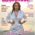 Nikita Rawal Instagram - Hi everyone, I'm Nikita Rawal, check out my magazine cover on Glamorous your magazine. Fashion top-notch Lifestyle page 3 magazine, where you'll find Bollywood's latest news, fashion trends, your favourite celebrities' lifestyle, and beauty secrets. Credits: CEO- Lakshmi Singh @glamorousyouifficial Hair makeup @ansarireshma_makeup Photos @madhurchouhan24 @shimmerentertainment