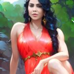 Nikita Rawal Instagram - Beauty And Strength Intertwine In The Heart Of A Queen 👸🦸‍♀️ @nikita_rawal 😍 #nikitarawal ❤️‍🔥 . . . . . . . . . . . #art #artist #artwork #artgallery #artistsoninstagram #mrtanvirmangat #alluniversesinger #mr_tanvir_mangat #mrtanvirmangat #tanvirsinghmangat #tanvirmangat