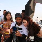 Nikita Rawal Instagram - Light, camera 📷 action 🎬 Some working moments ✨️ Coming soon #camera #nikitarawal #shooting #action #outdore