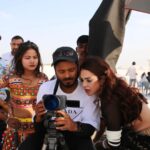 Nikita Rawal Instagram - Light, camera 📷 action 🎬 Some working moments ✨️ Coming soon #camera #nikitarawal #shooting #action #outdore