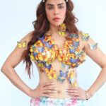 Nikita Rawal Instagram - “She remembered who she was and the game changed.” 🦋🦋 #nikitarawal🔥 #butterfly #butterflies #butterflydress #confidence