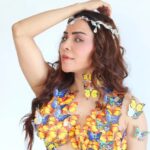 Nikita Rawal Instagram - “She remembered who she was and the game changed.” 🦋🦋 #nikitarawal🔥 #butterfly #butterflies #butterflydress #confidence