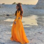 Nikita Rawal Instagram - Glipms from up coming ❤️ #shoot #nikitarawal #orenge #comingsoon #kamariya