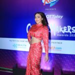 Nikita Rawal Instagram - Glimps evening Ott award @shimmerentertainment #shyshygirl #shyshydil #award