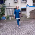 Nikita Thukral Instagram - New cord set get my look only at @jasmyrraofficial #loveforcordsets #jasmyrracreations #bluecolours easy to wear for lunches or going out with friends.