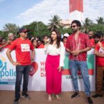 Nikki Galrani Instagram – Hearts united for World Heart Day at Marina Beach, Chennai ♥️

 #HealthyHearts #WorldHeartDay #Awareness